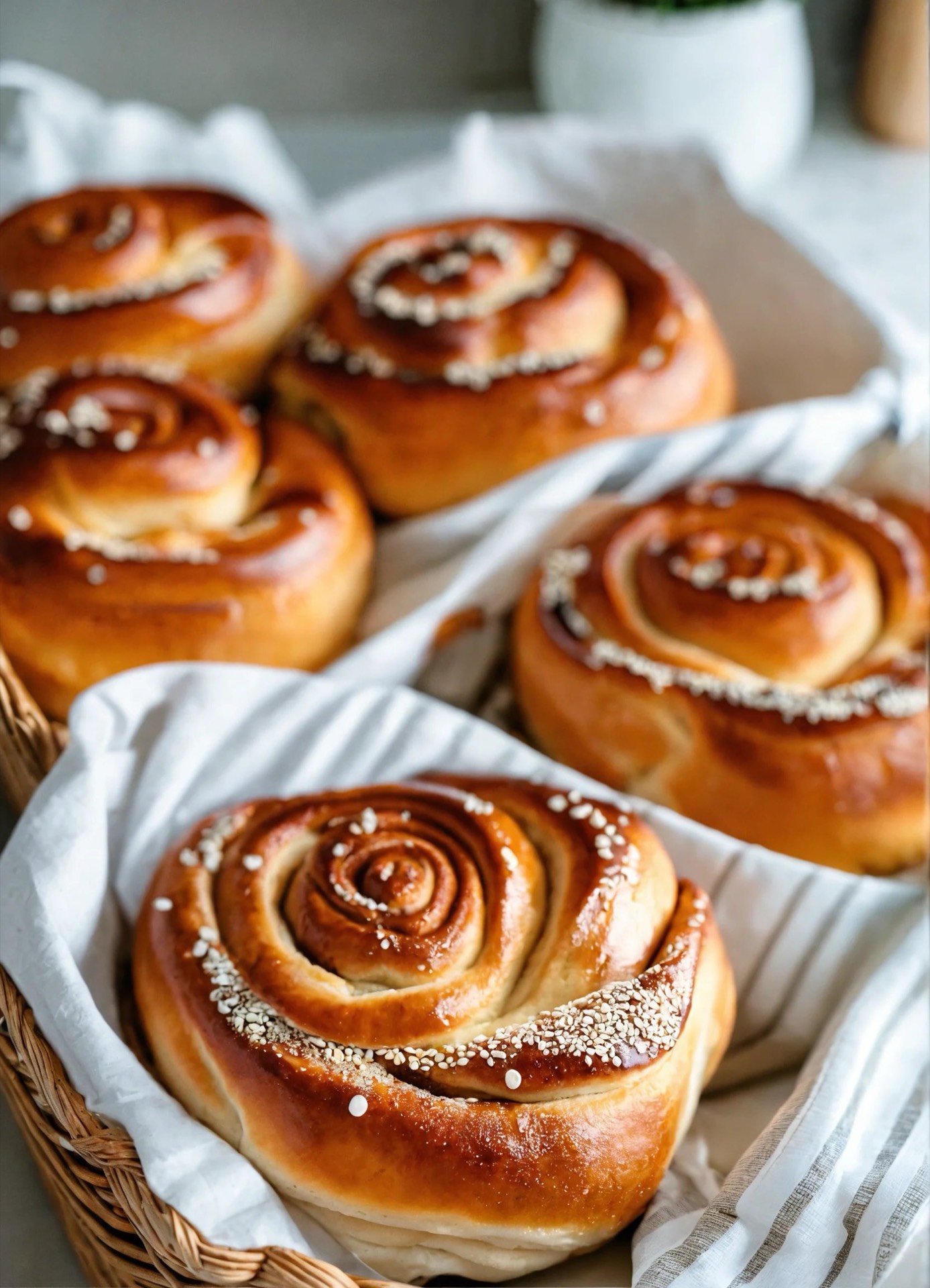 Kanelboller – norweskie bułki cynamonowe